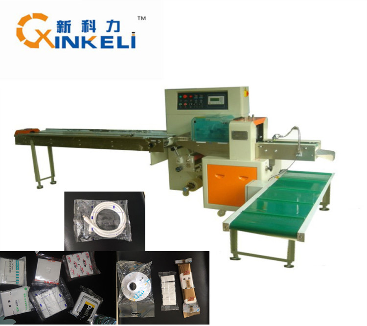 flow wrap machine pillow type packaging machine for  Electric component